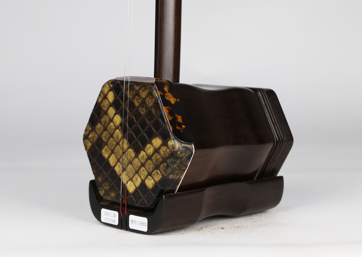 旧料老红木二泉二胡_陆林生二胡工厂